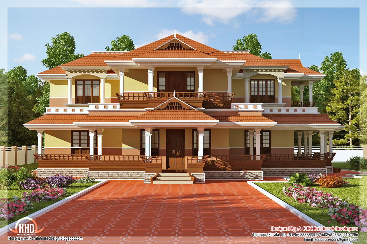 kerala home designs with plans